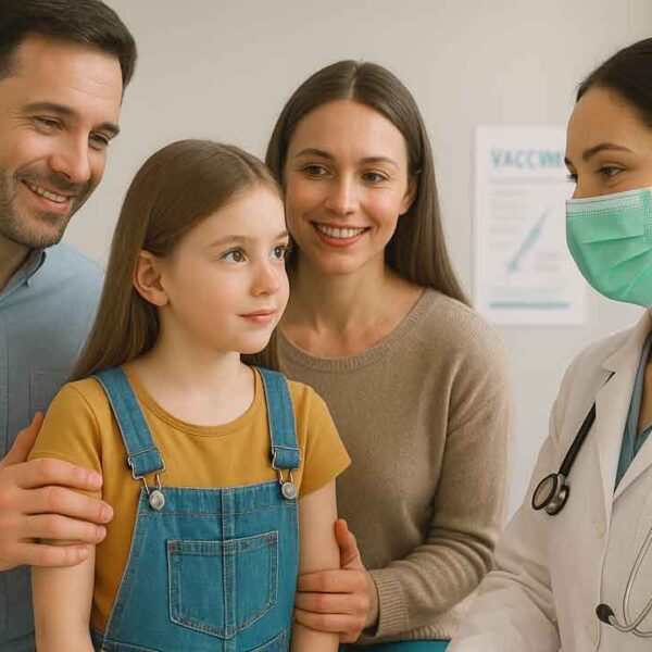 famiglia dal medico